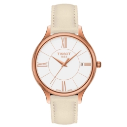 Reloj Tissot Bella Ora de mujer rosé y 2 correas, T1032103601800.