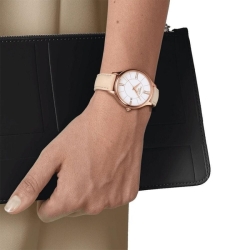 Reloj Tissot Bella Ora de mujer rosé y 2 correas, T1032103601800.