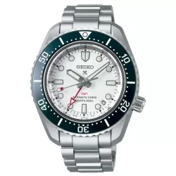 Reloj Seiko Prospex Diver GMT Reedición 1968 esfera blanca, SPB519J1.