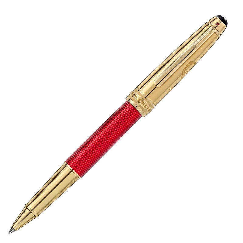 Rollerball Montblanc Meisterstück Classique Solitaire Red Hour 130204.