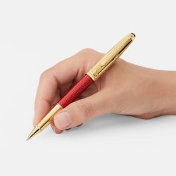Rollerball Montblanc Meisterstück Classique Solitaire Red Hour 130204.