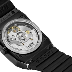 Reloj Rado Anatom Automatic cerámica negra y esfera azul, R10202209.