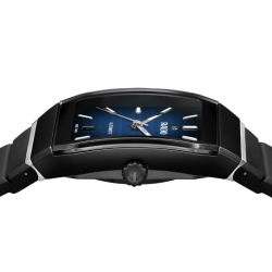 Reloj Rado Anatom Automatic cerámica negra y esfera azul, R10202209.