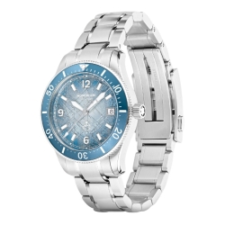 Reloj Montblanc Iced Sea Automatic Date 0 Oxygen esfera azul, 134022.