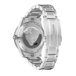 Reloj Montblanc Iced Sea Automatic Date 0 Oxygen esfera azul, 134022.