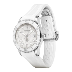 Reloj Montblanc Iced Sea Automatic Date 0 Oxygen en blanco, 134025.