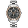 Reloj Rado para hombre HyperChrome en acero y cerámica gris, con cronógrafo y detalles dorados R32259163.