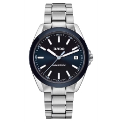 Reloj Rado HyperChrome cuarzo en acero y esfera azul, R32280203.