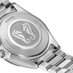 Reloj Rado HyperChrome cuarzo en acero y esfera azul, R32280203.