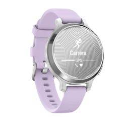 Reloj inteligente Garmin Lily® 2 Active plateado y lila, 010-02891-01.