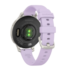 Reloj inteligente Garmin Lily® 2 Active plateado y lila, 010-02891-01.