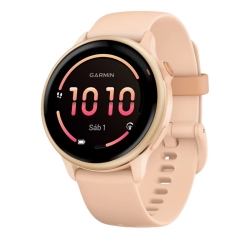 Reloj inteligente Garmin vívoactive® 6 rosa melocotón, 010-02985-03.