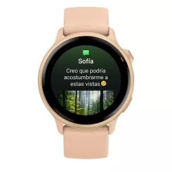 Reloj inteligente Garmin vívoactive® 6 rosa melocotón, 010-02985-03.
