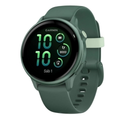 Reloj Garmin vívoactive® 6 en verde jaspe, 010-02985-02.