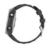 Reloj Garmin fēnix® E 47 mm, AMOLED negro y bisel acero, 010-03025-00.