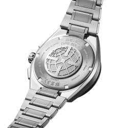 Reloj Seiko Astron Solar, dual time de titanio y esfera azul, SSH175J1.