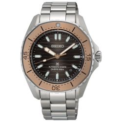 Reloj Seiko Prospex Diver's 300m automático y esfera marrón, SPB485J1.