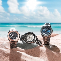 Reloj Seiko Prospex Diver's 300m automático SPB485J1 con el resto de la colección.