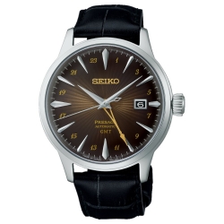 Reloj Seiko Presage Cocktail Time GMT automático Rusty Nail, SSK039K1.