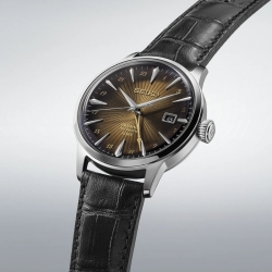 Reloj Seiko Presage Cocktail Time GMT automático Rusty Nail, SSK039K1.