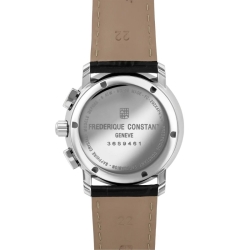 Reloj Frederique Constant Classics Quartz Chronograph piel, FC-292MC4P6.