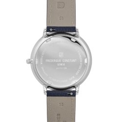 Reloj Frederique Constant Moonphase esfera plateada, FC-206RS3S6.