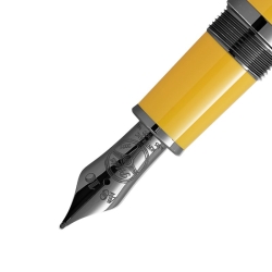 Pluma Montblanc edición especial Enzo Ferrari Giallo Modena en amarillo, 130660.