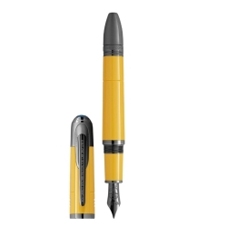 Pluma Montblanc edición especial Enzo Ferrari Giallo Modena en amarillo, 130660.