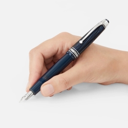 Pluma Montblanc Meisterstück LeGrand The Origin Blue plumín M, 131338.