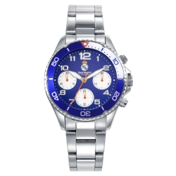 Reloj Viceroy Real Madrid cadete en acero y cronógrafo, 41144-35.