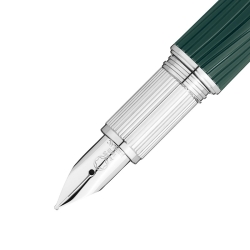 Pluma Montblanc StarWalker PolarGreen en resina verde, 132901.