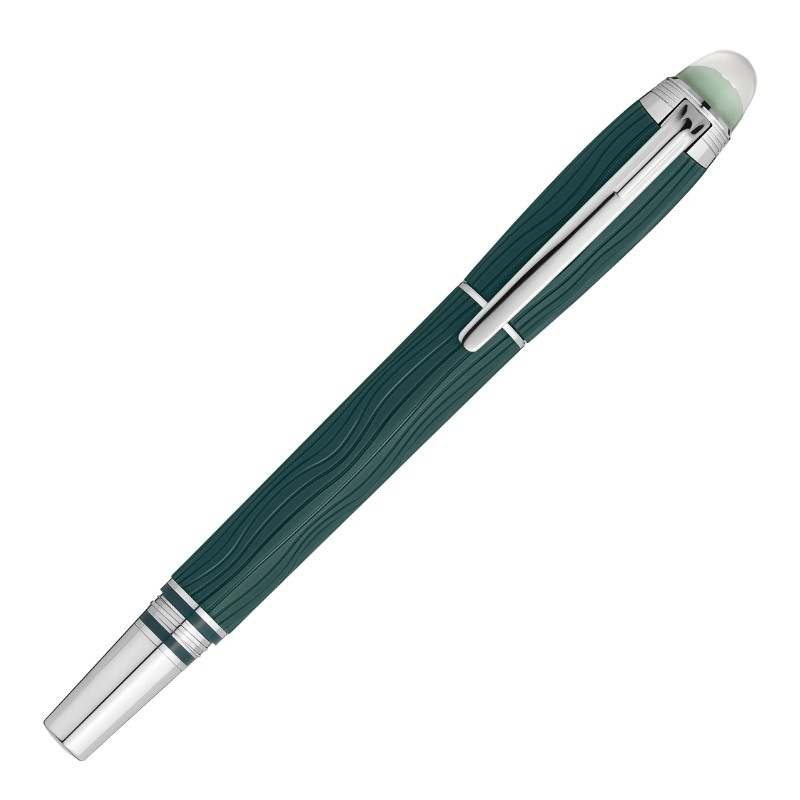 Pluma Montblanc StarWalker PolarGreen en resina verde, 132901.