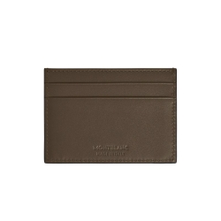 Portatarjetas Montblanc Extreme 3.0 en piel color avellana, 220283.
