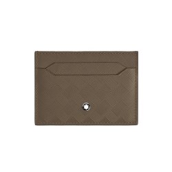 Portatarjetas Montblanc Extreme 3.0 en piel color avellana, 220283.