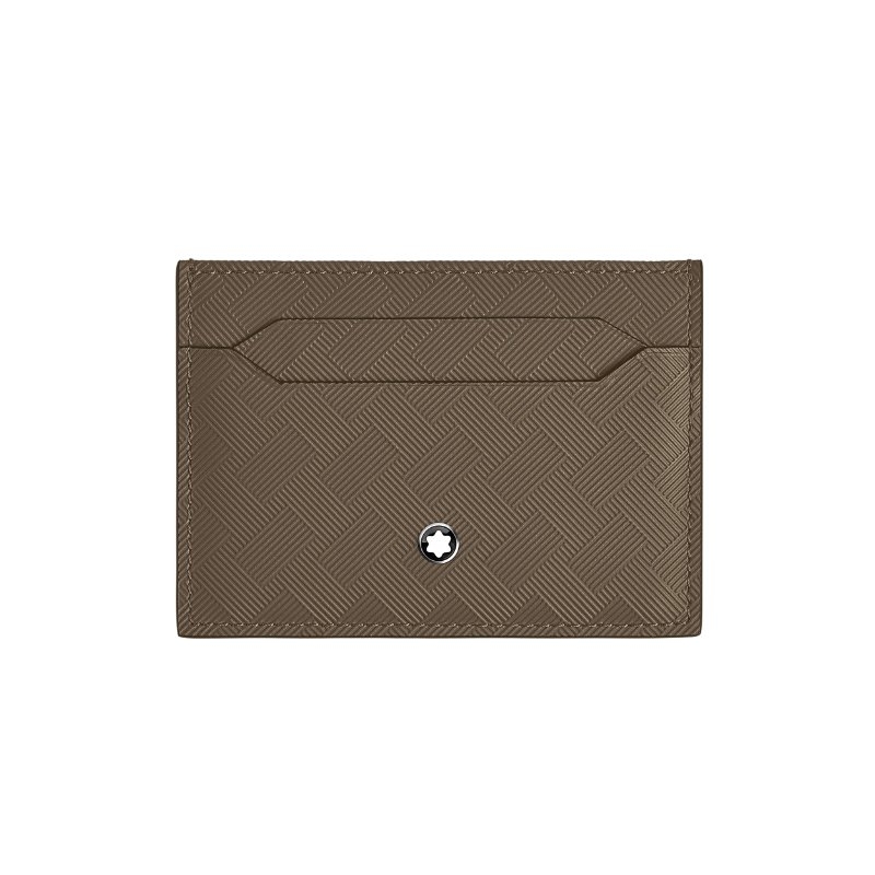 Portatarjetas Montblanc Extreme 3.0 en piel color avellana, 220283.