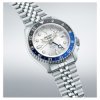Reloj Seiko 5 Sports GMT automático con esfera plateada, SSK033K1.