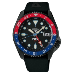 Reloj Seiko 5 Sports edición limitada Pepsi, GMT, SSK047K1.