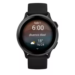 Reloj Garmin vívoactive® 6 en negro pizarra, 010-02985-00.