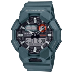 Reloj G-Shock en resina verde y esfera negra, GA-010-2AER.