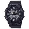 Reloj G-Shock analógico y digital en resina negra, GA-010-1AER.