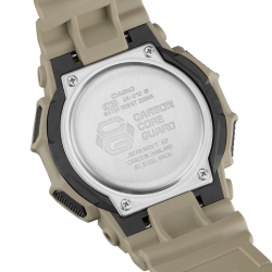 Reloj G-Shock en resina verde caqui y esfera negra, GA-010-5AER.