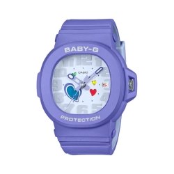 Reloj Casio Baby-G para mujer analógico y en color violeta, BGA-10-6AER.
