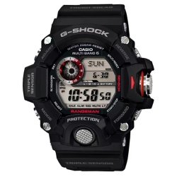Reloj G-Shock Rangeman Solar negro y detalles en rojo, GW-9400-1ER.