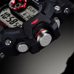 Reloj G-Shock Rangeman Solar negro y detalles en rojo, GW-9400-1ER.