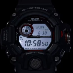Reloj G-Shock Rangeman Solar negro y detalles en rojo, GW-9400-1ER.