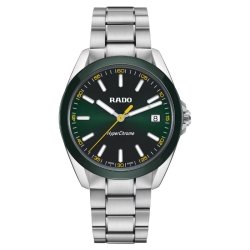 Reloj Rado HyperChrome cuarzo en acero y esfera verde, R32280313.