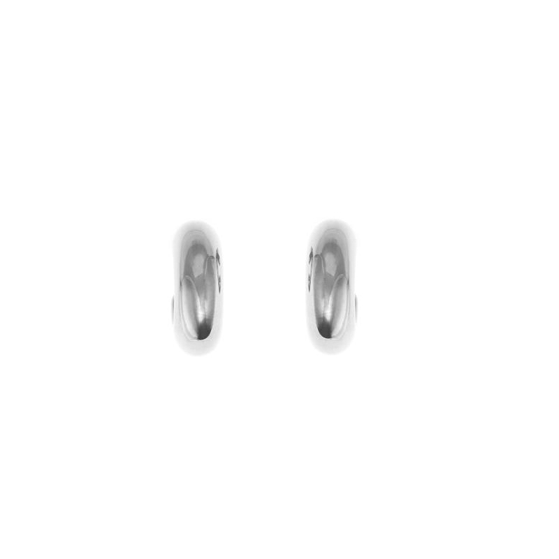Aros en plata rodiada de Salvatore Plata, 112A0347.
