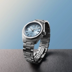 Reloj Tissot PRC 100 Solar acero esfera celeste 34 mm, T1518221135100.