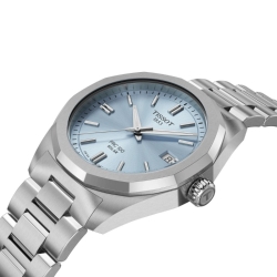 Reloj Tissot PRC 100 Solar acero esfera celeste 34 mm, T1518221135100.