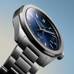 Reloj Tissot PRC 100 Solar acero, esfera azul y 39 mm, T1514221104100.